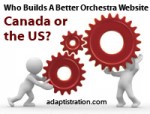 2009 Orchestra Website Review: US and Canadian Comparisons