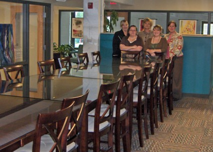 SSO Staff SSO Staff (LtoR): Becky Wood, Development Manager; Michelle Yarbrough, Executive Secretary; Janice Bennett, Executive Director; Lindsay Clark, Finance Manager; Tiffanie Grandon, Operations Manager (not pictured, Ellie Swogger, Marketing Manager)