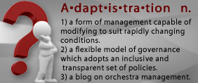 Adaptistration Defined