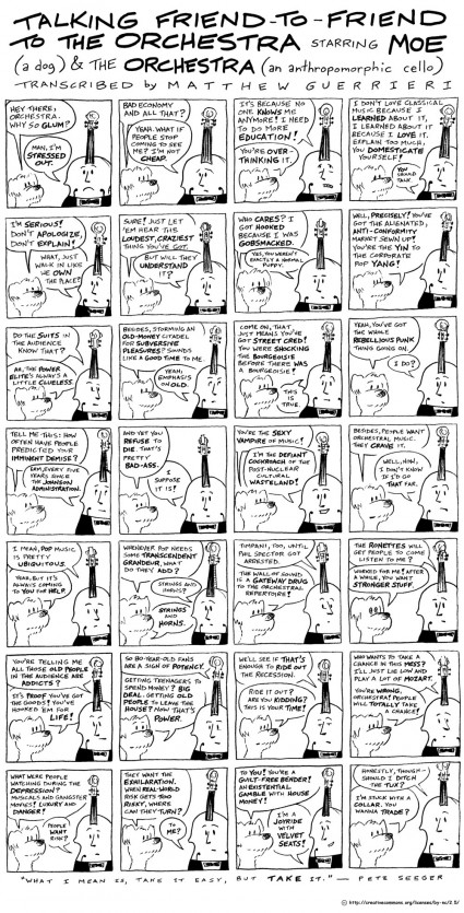 Talking Friend-To-Friend To The Orchestra click to enlarge