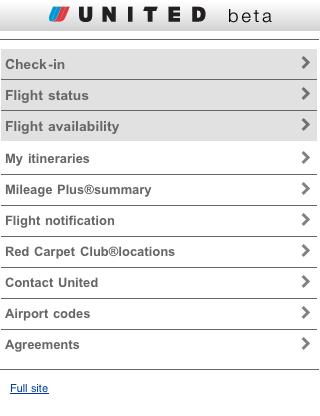 united mobile site